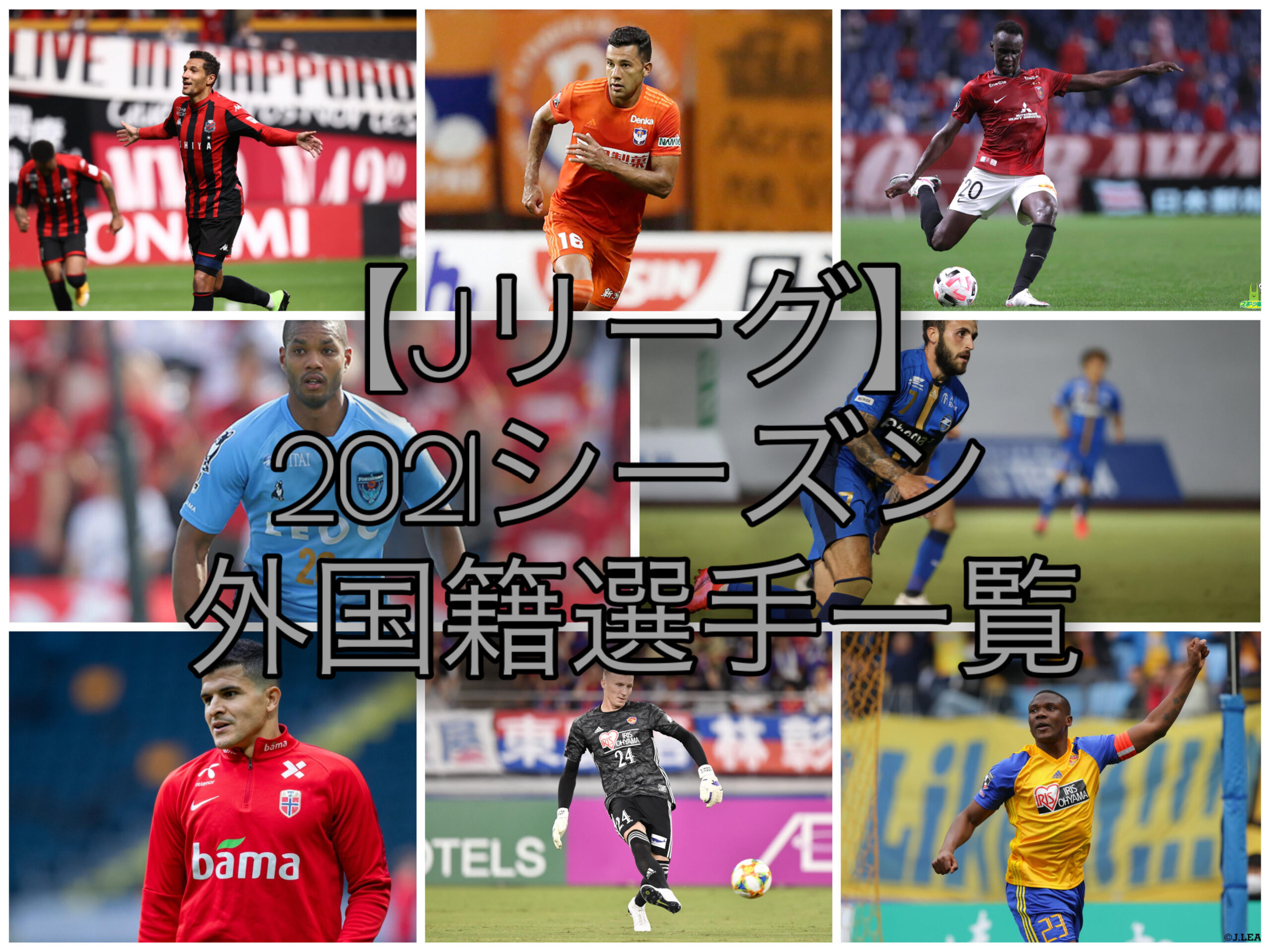 Jリーグ ｊ１ ｊ２ ｊ３の外国籍選手一覧 国籍別 クラブ別に外国籍選手を紹介します 21最新版 Japan Football Supporters